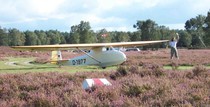 Segelfliegen in der Fischbeker Heide